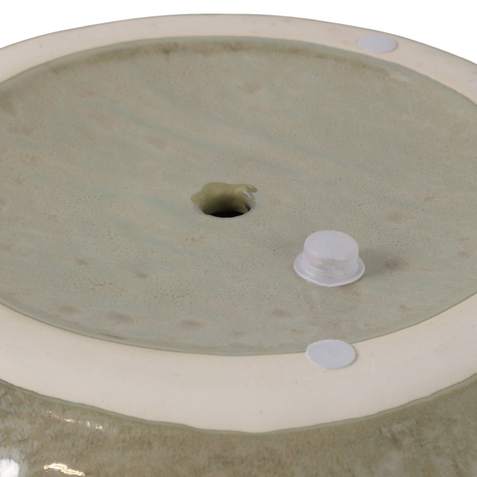 S/2 10/12" IRIDESCENT BOWL PLANTERS, GREEN Planter| Sagebrook Home