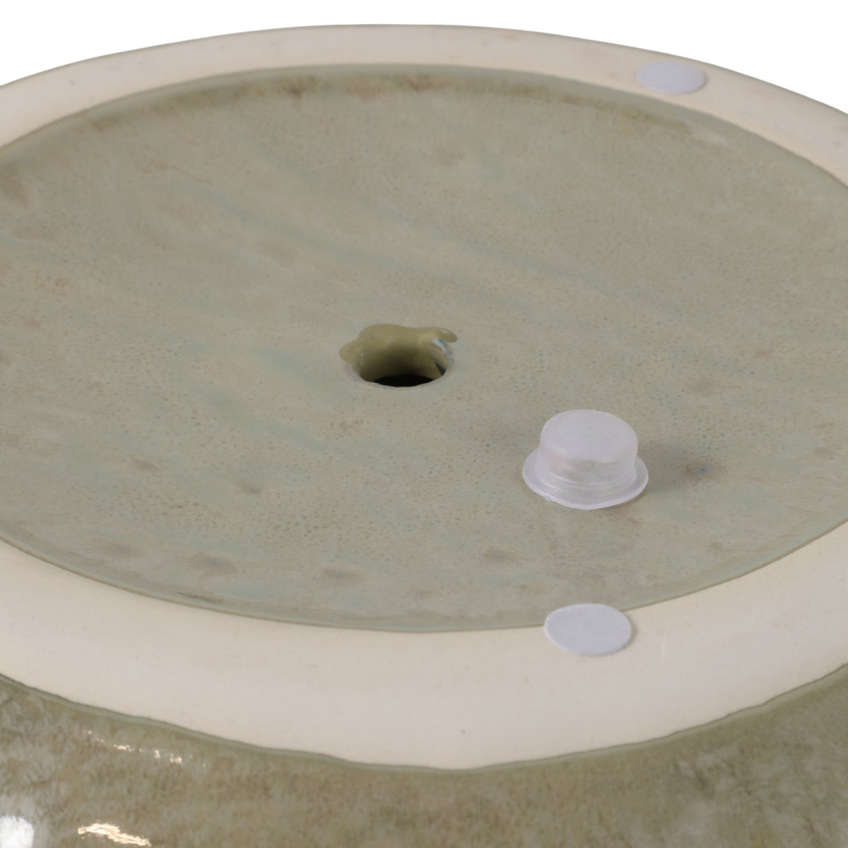 S/2 10/12" IRIDESCENT BOWL PLANTERS, GREEN Planter| Sagebrook Home