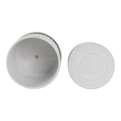 S/2 10/12" Small Bubble Planter, White - Al Rugaib Furniture