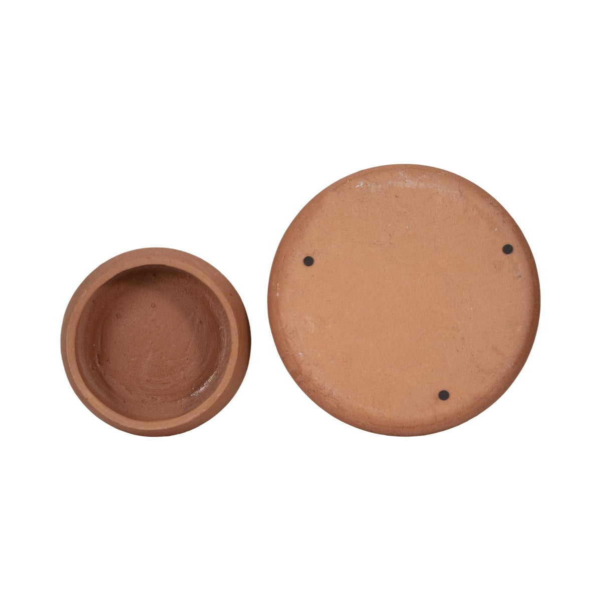 S/2 10/14" Terracotta Bowls, Natural Table Decors| Sagebrook Home
