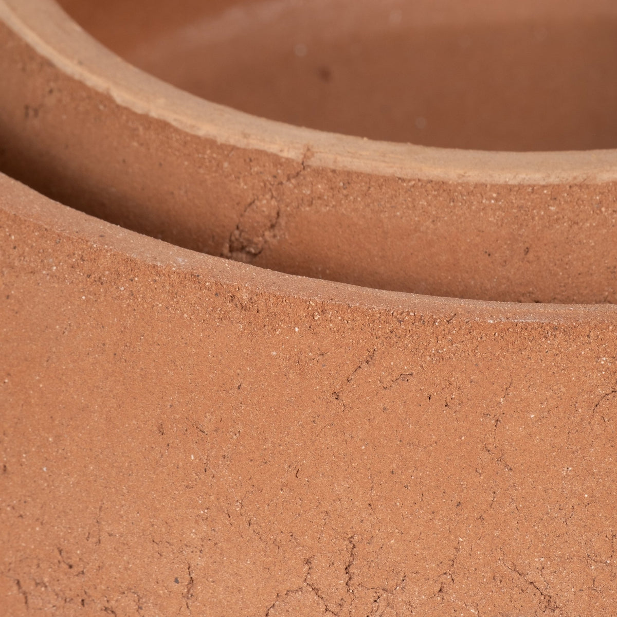 S/2 10/14" Terracotta Bowls, Natural Table Decors| Sagebrook Home