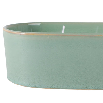 S/2 10x4" 19 Oz Grapefruit&ginger Oval Cndle,multi - Al Rugaib Furniture