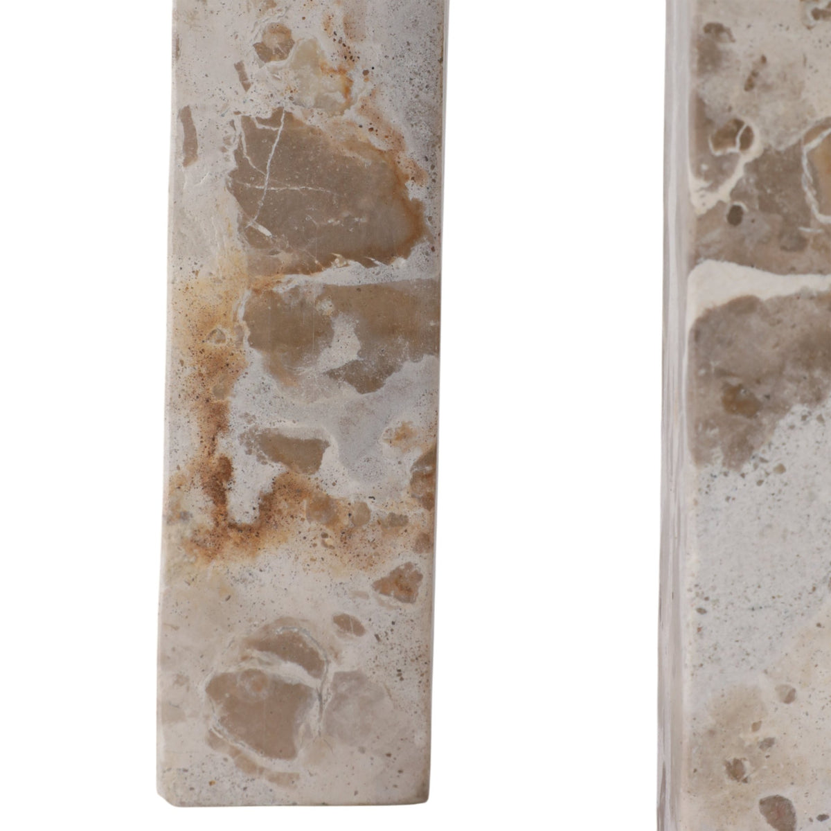 S/2 12" Pompano Beige Marble Arches Table Decors| Sagebrook Home