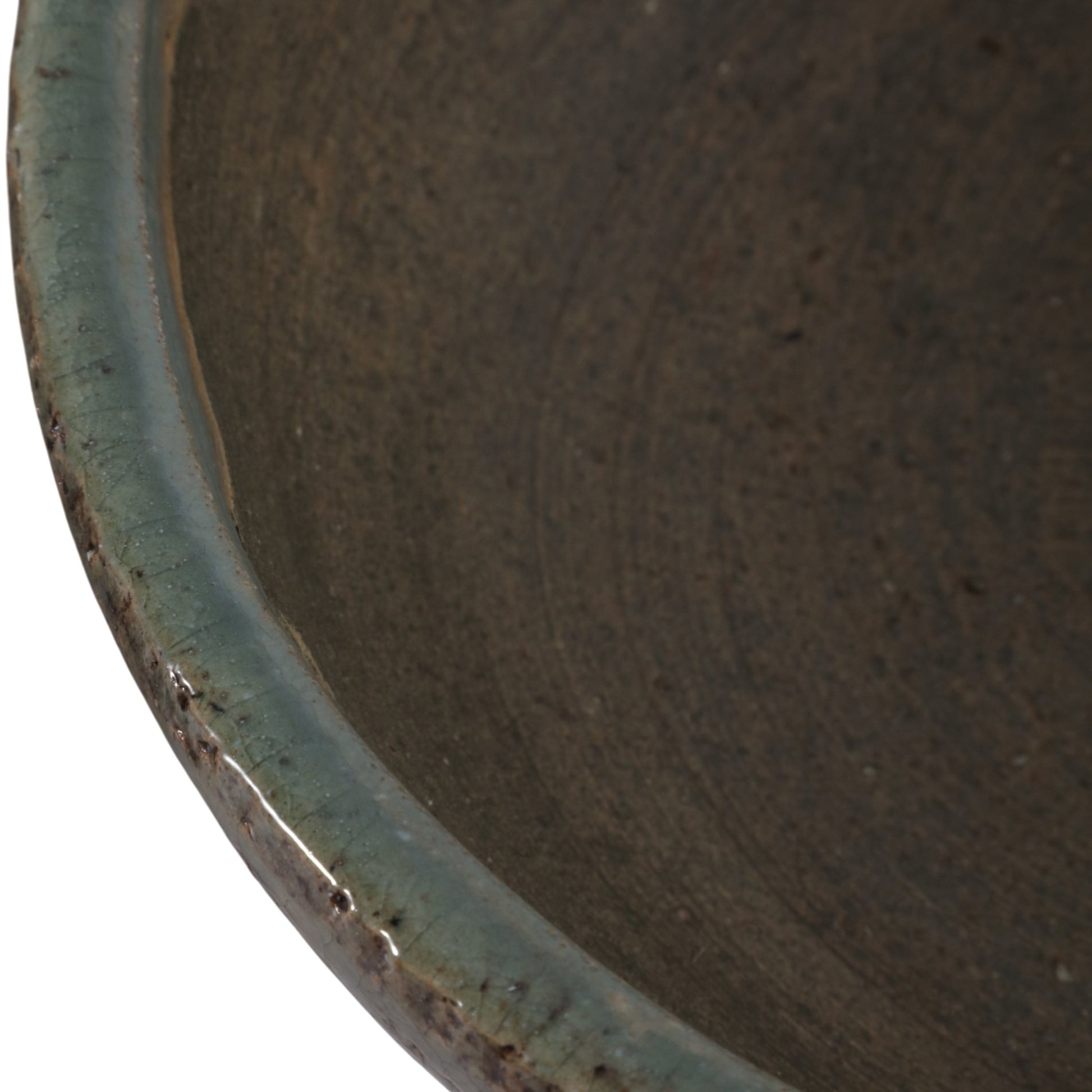 S/2 12/15" Bowls, Green/brown Bowl| Sagebrook Home