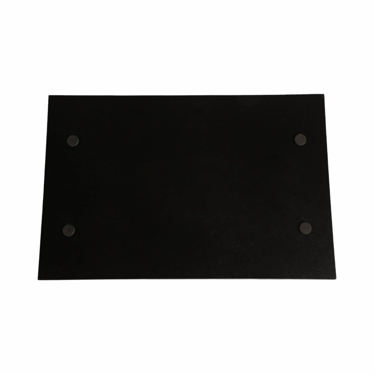 S/2 12/16" Sparkly Glass Trays, Black Table Decors| Sagebrook Home