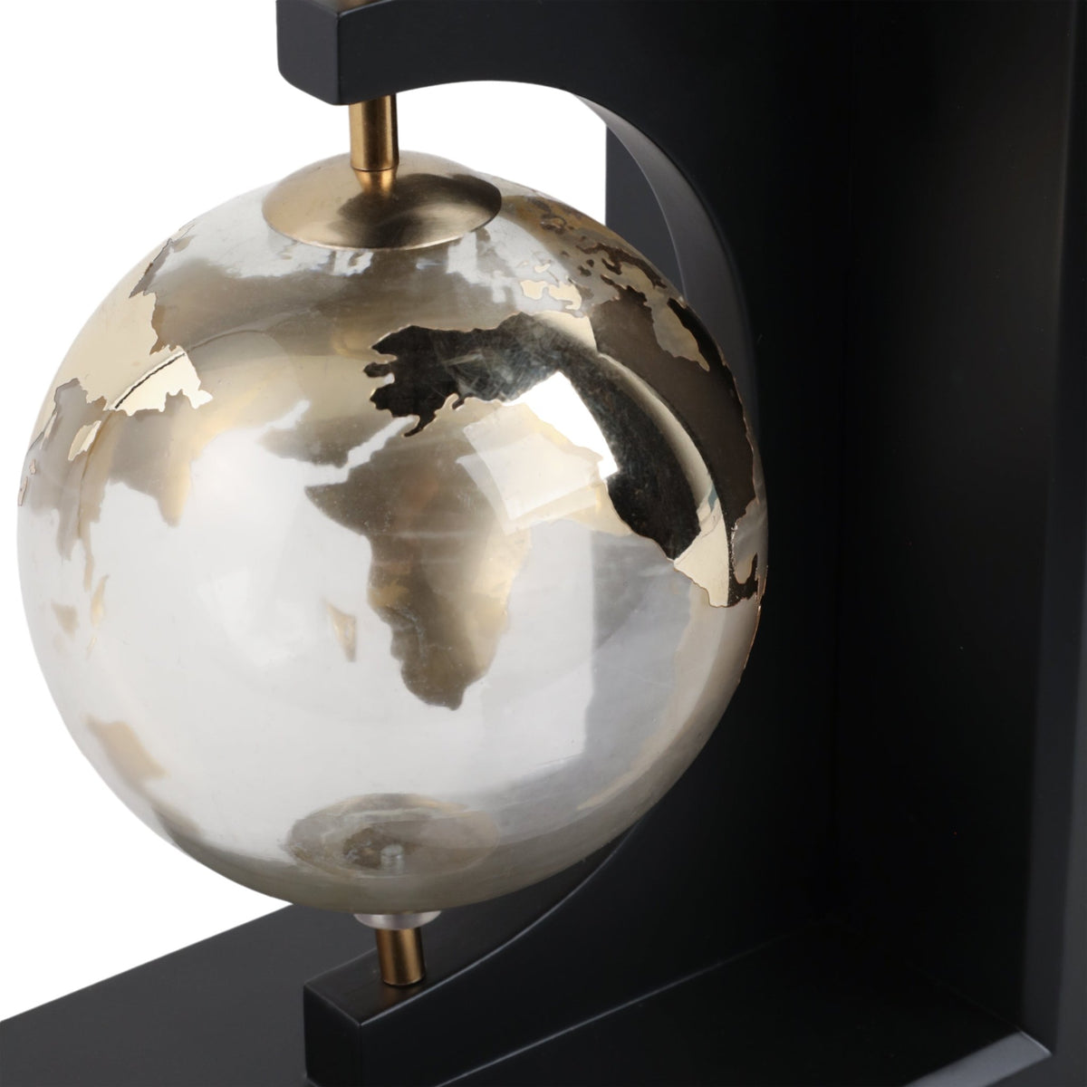 S/2 14" Bardot Glass Globe Bookends Table Decors| Sagebrook Home