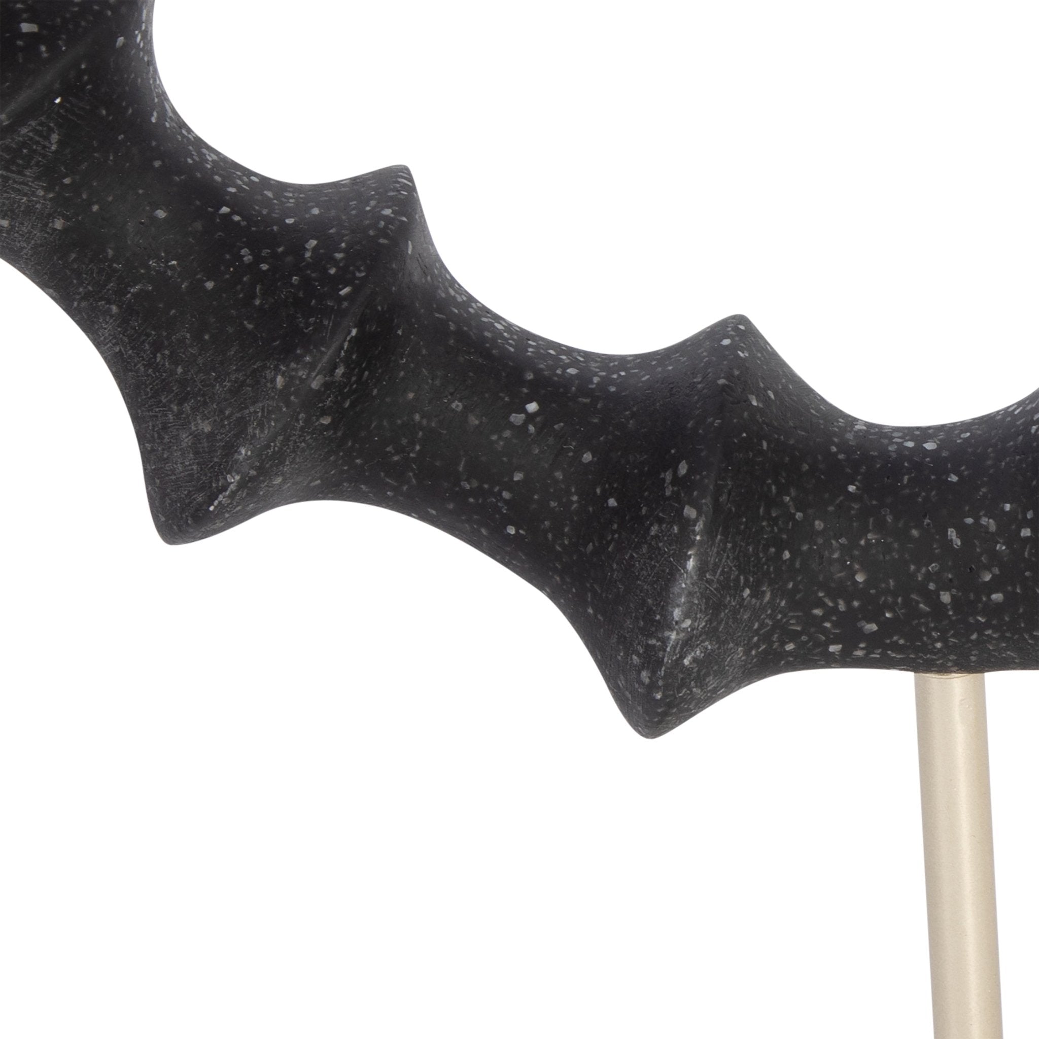 S/2 15/18" Operose Statuary, Black Table Decors| Sagebrook Home