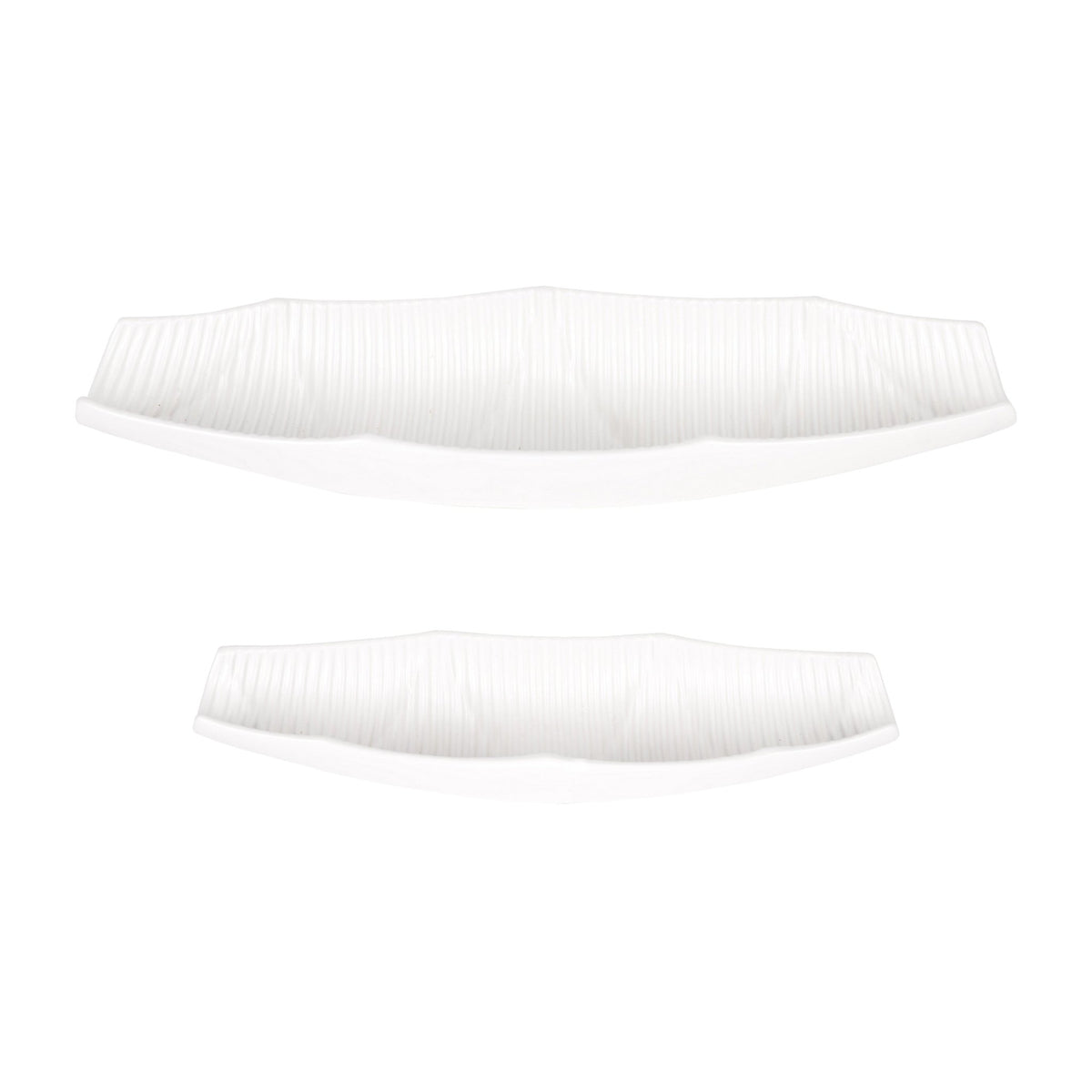 S/2 15/20" Salzburg White Bowls Table Decors| Sagebrook Home