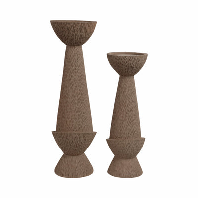 S/2 16/20" Herstal Candle Holders - Al Rugaib Furniture