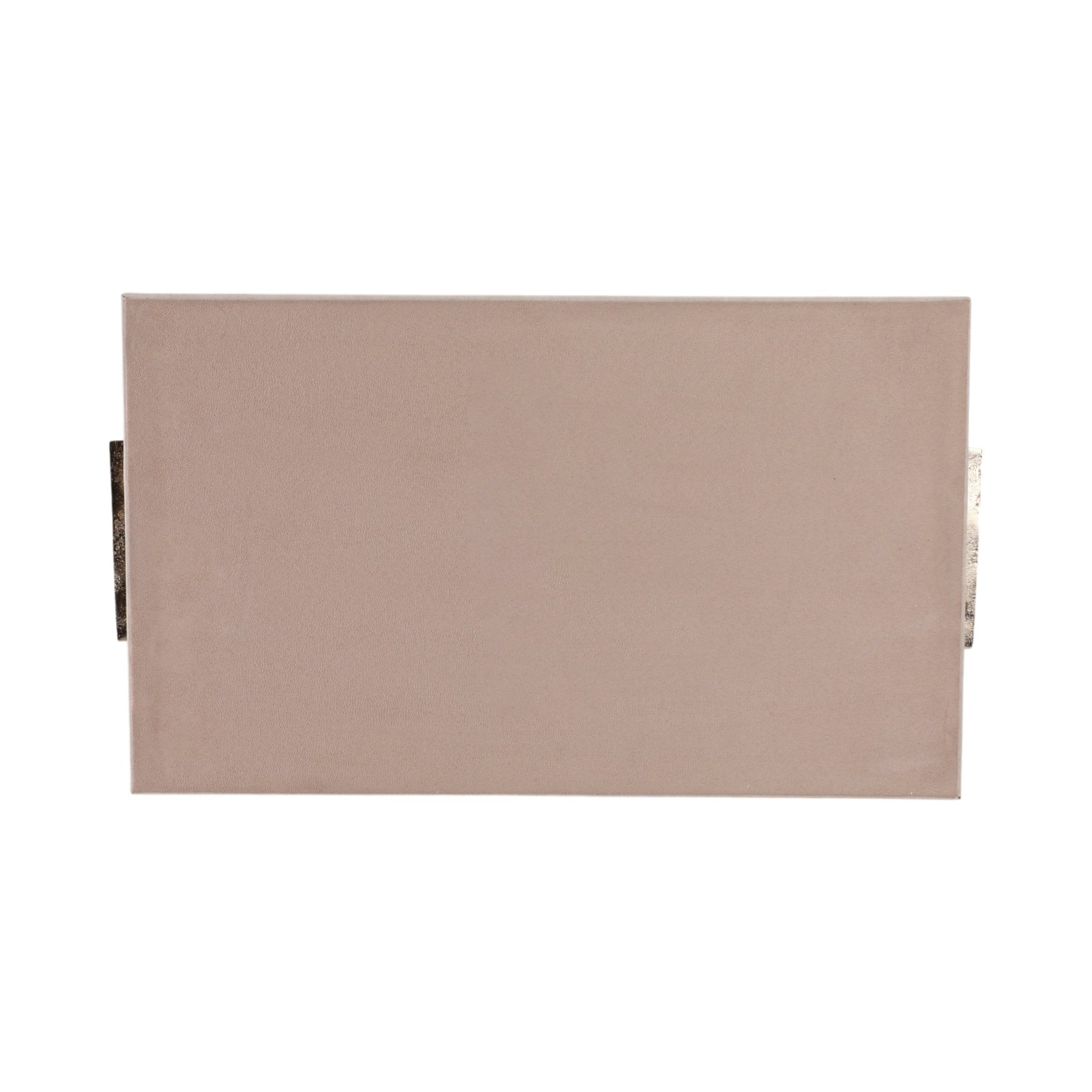 S/2 16/20" MARQUIS TRAYS WITH ALUMINIUM HARDWARE Table Decors| Sagebrook Home