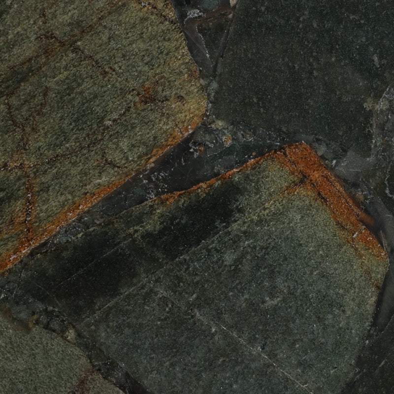 S/2 20/24" CANDO MALACHITE TOP ACCENT TABLE - Al Rugaib Furniture