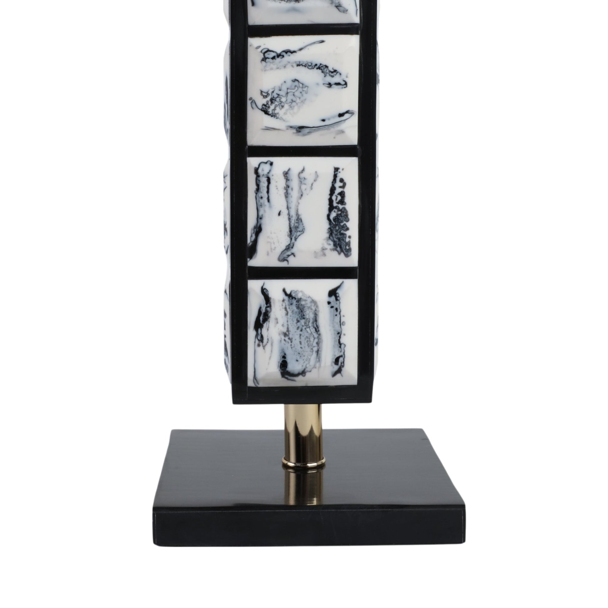 S/2 21/16" Newry Black And White Towers Table Decors| Sagebrook Home
