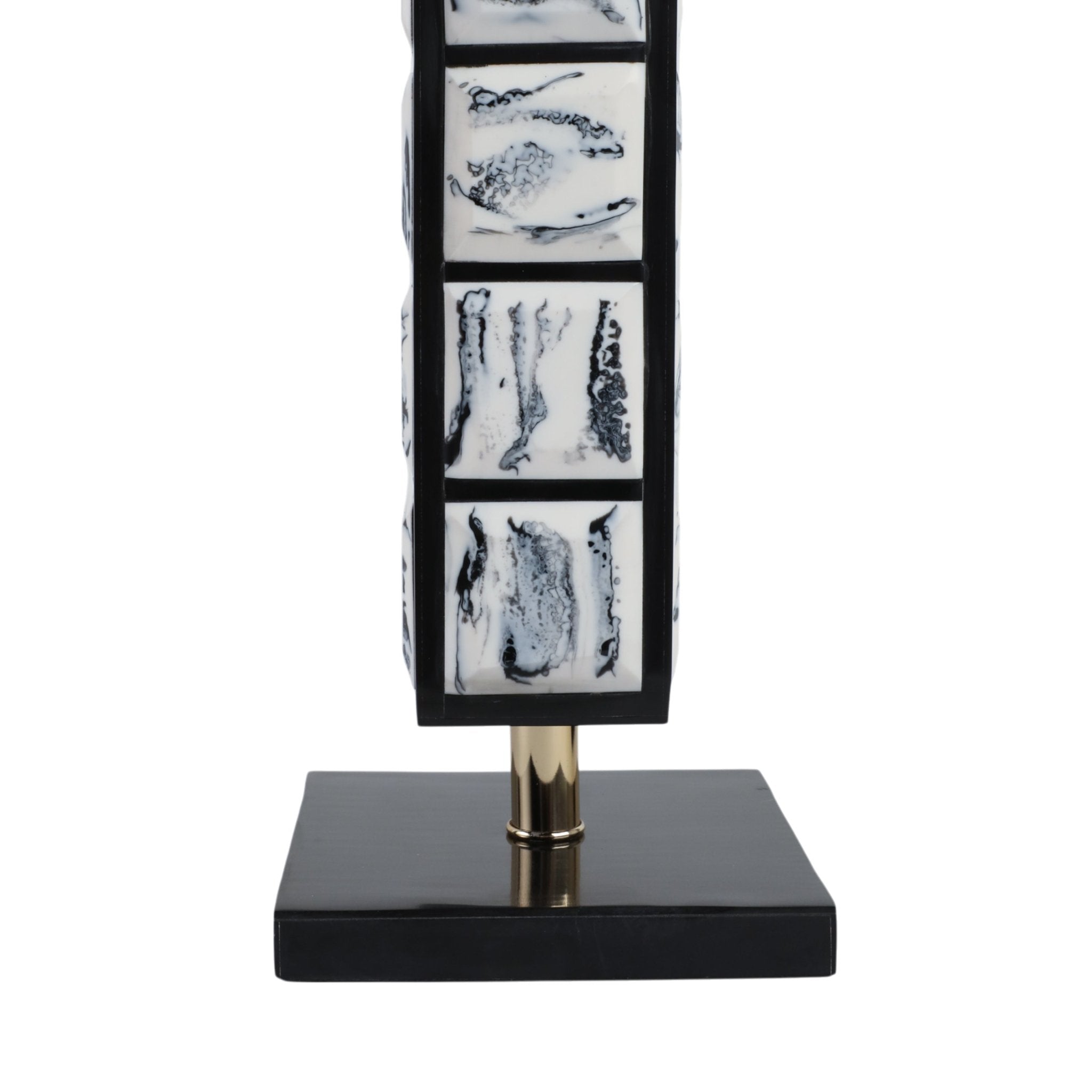 S/2 21/16" Newry Black And White Towers Table Decors| Sagebrook Home