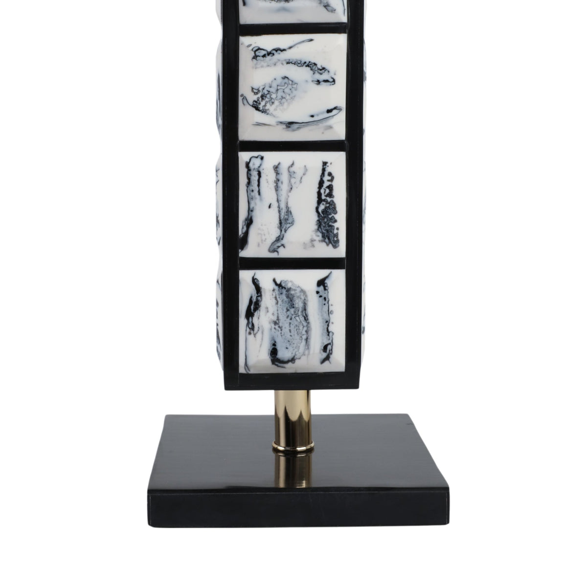 S/2 21/16" Newry Black And White Towers Table Decors| Sagebrook Home