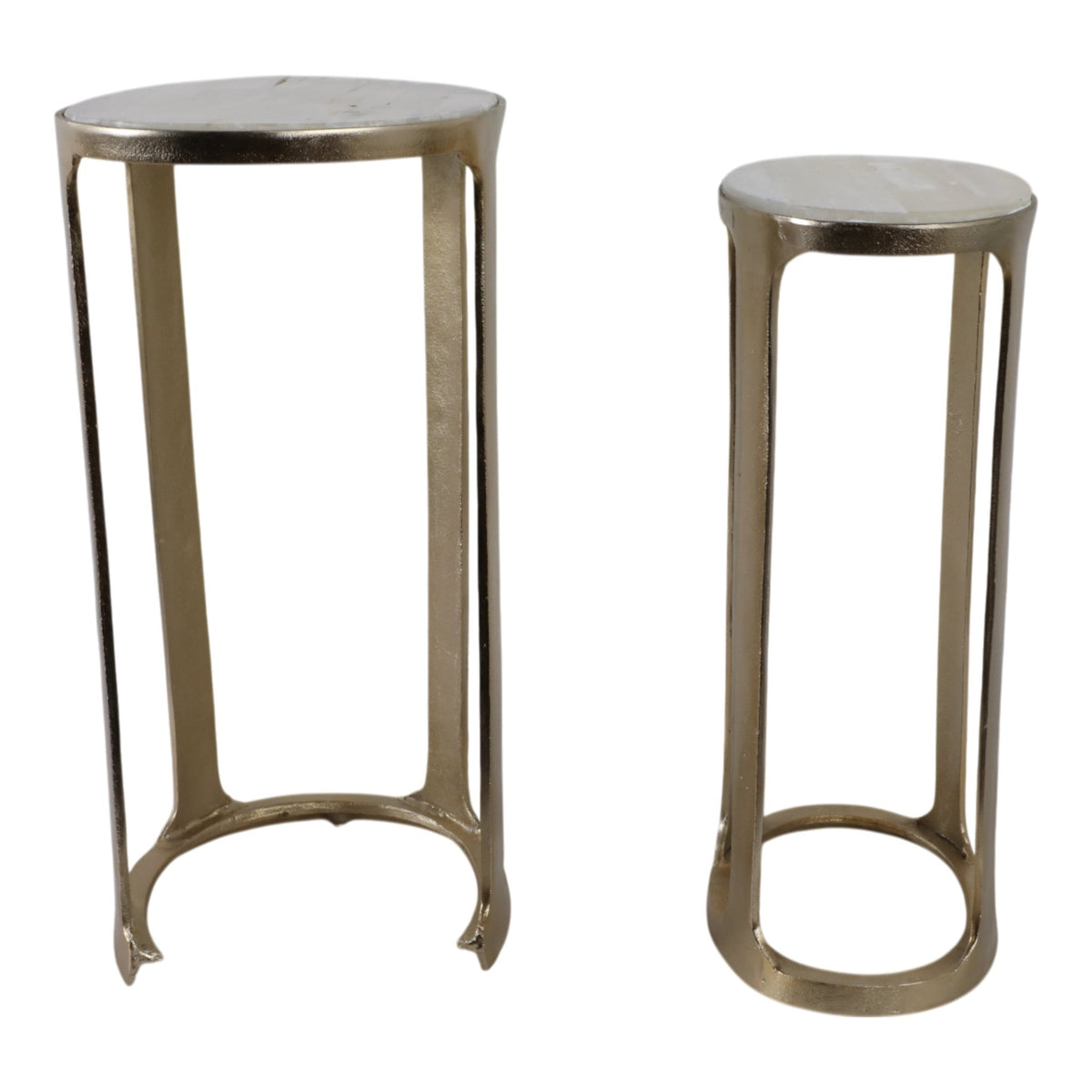 S/2 21/22" SURREY SELENITE TOP ACCENT TABLES Accent & End Tables| Sagebrook Home
