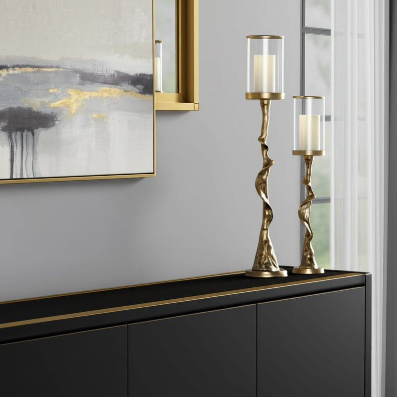 S/2 21/30" Tamaha Branch Candle Holders - Al Rugaib Furniture