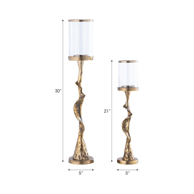 S/2 21/30" Tamaha Branch Candle Holders - Al Rugaib Furniture