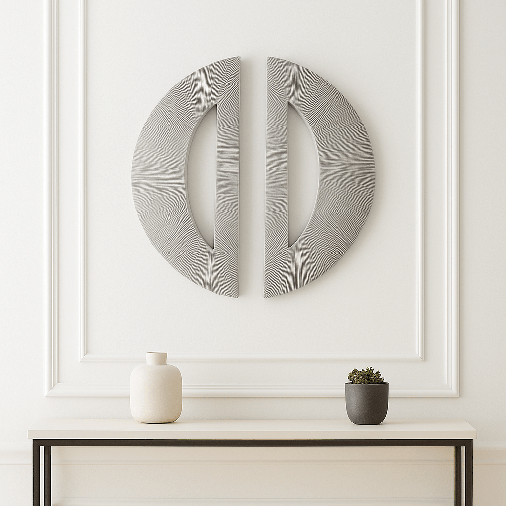 S/2 29" Crawford Moon Wall D?cor Wall Art| Sagebrook Home