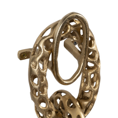 S/2 29/34" Mahin Metal Wall Links, Champagne - Al Rugaib Furniture