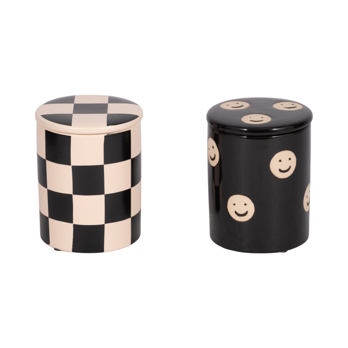 S/2 5"10 Oz Ripe Ornge Goji Lidded Candle,blk/ivry Candles| Sagebrook Home