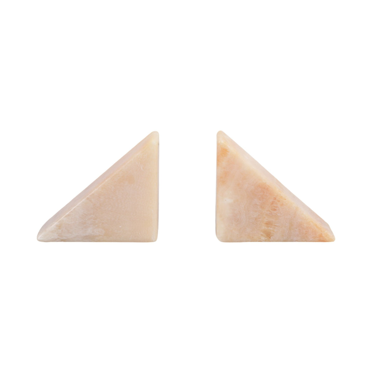 S/2 6" HONEY ONYX BOOKENDS Table Decors| Sagebrook Home