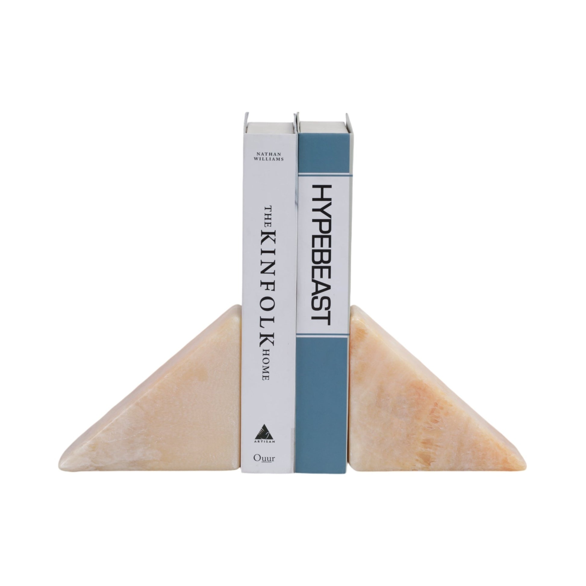 S/2 6" HONEY ONYX BOOKENDS Table Decors| Sagebrook Home
