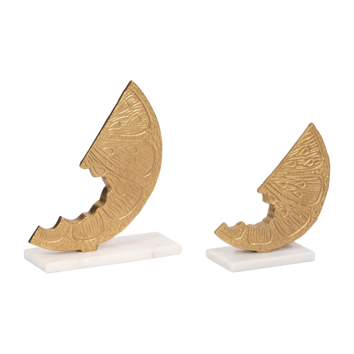 S/2 8/10" Meyer Gold Lemons Table Decors| Sagebrook Home