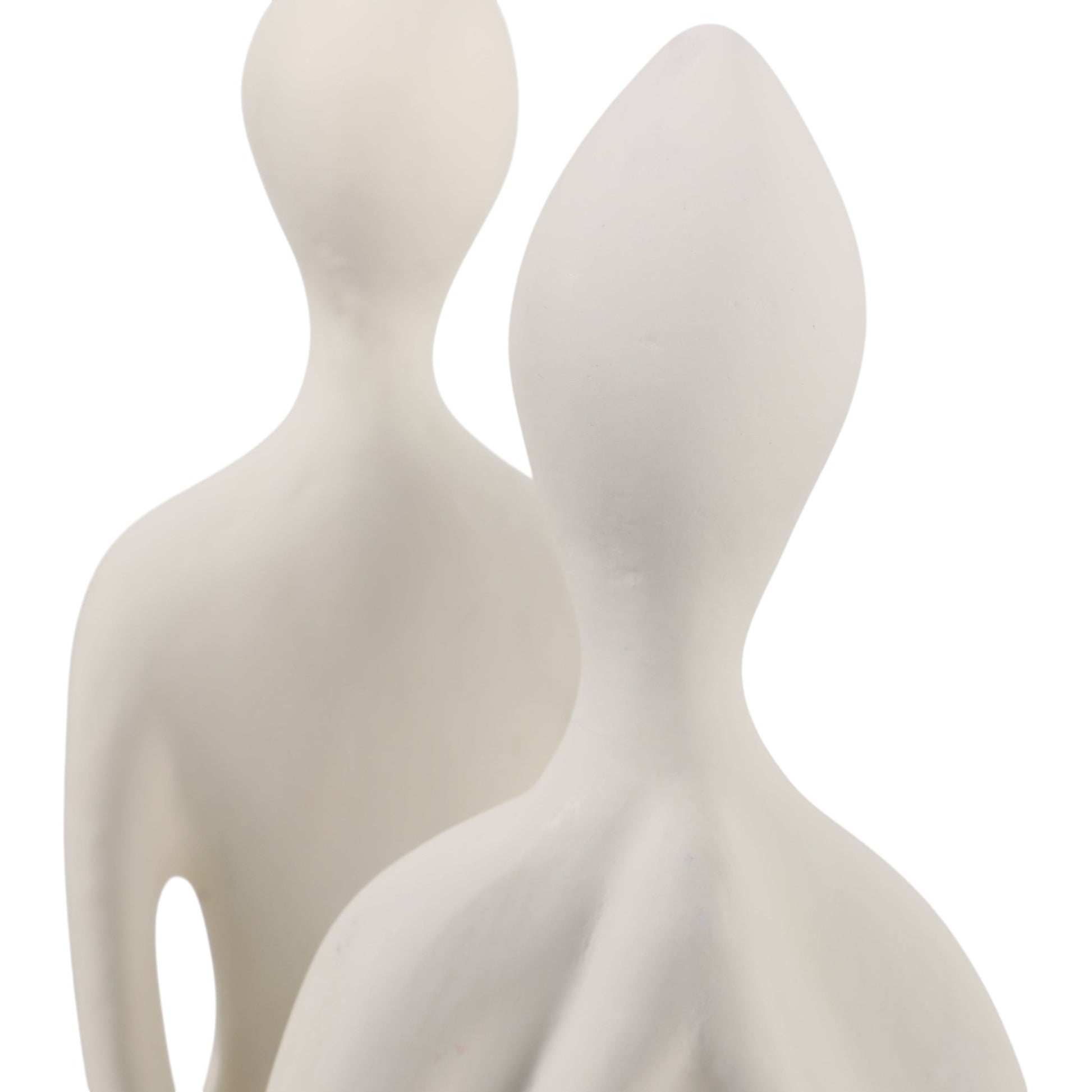 S/2 8x11" Paper Mache Yoga Ladies, White Table Decors| Sagebrook Home