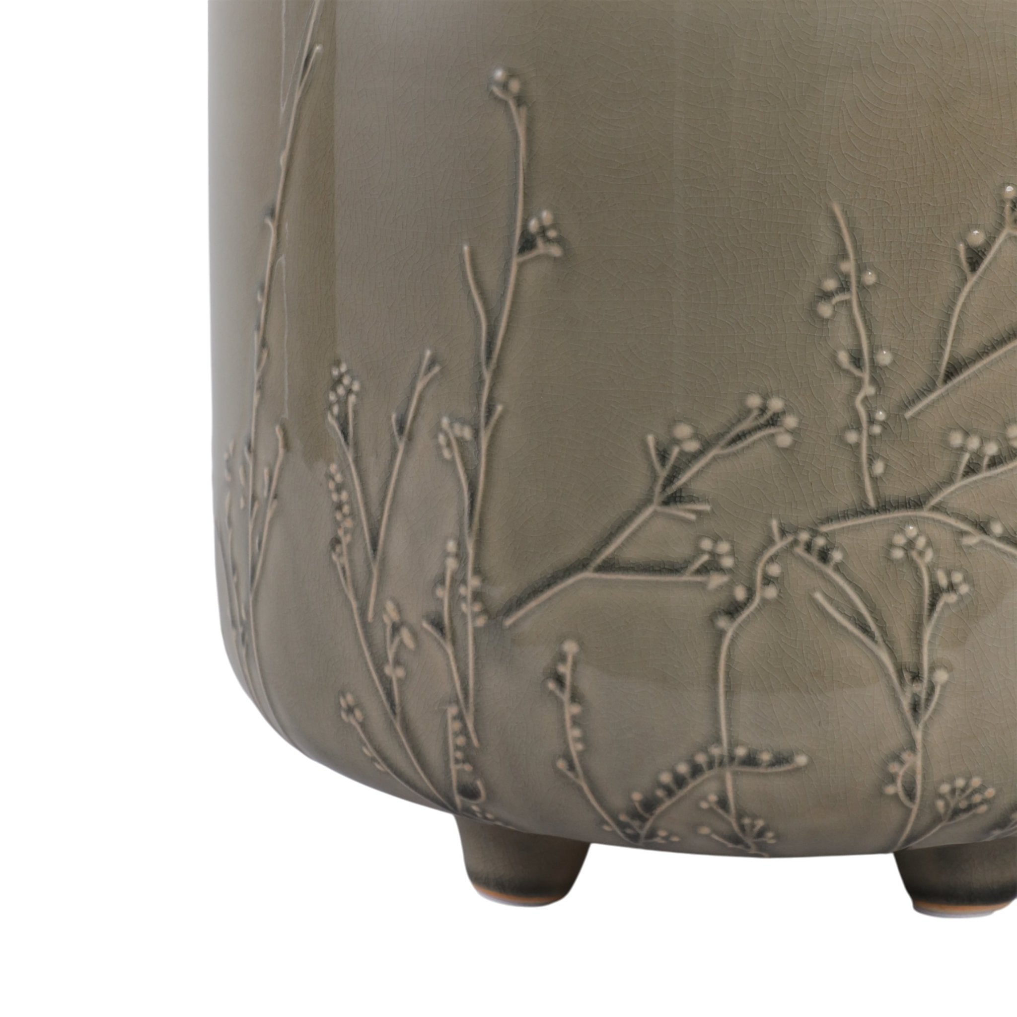 S/2 9/11" FLOWER BRANCHES PLANTERS, CREAM Planter| Sagebrook Home