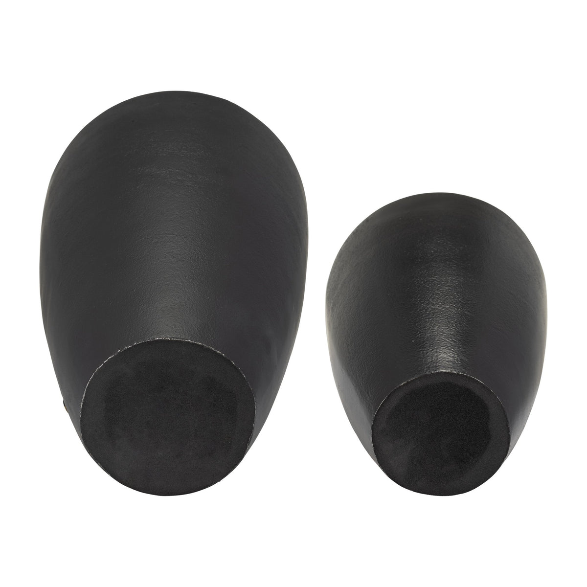 S/2 9/14", METAL CRACKED DESIGN VASES, BRASS/CHA Vases and Jars| Sagebrook Home