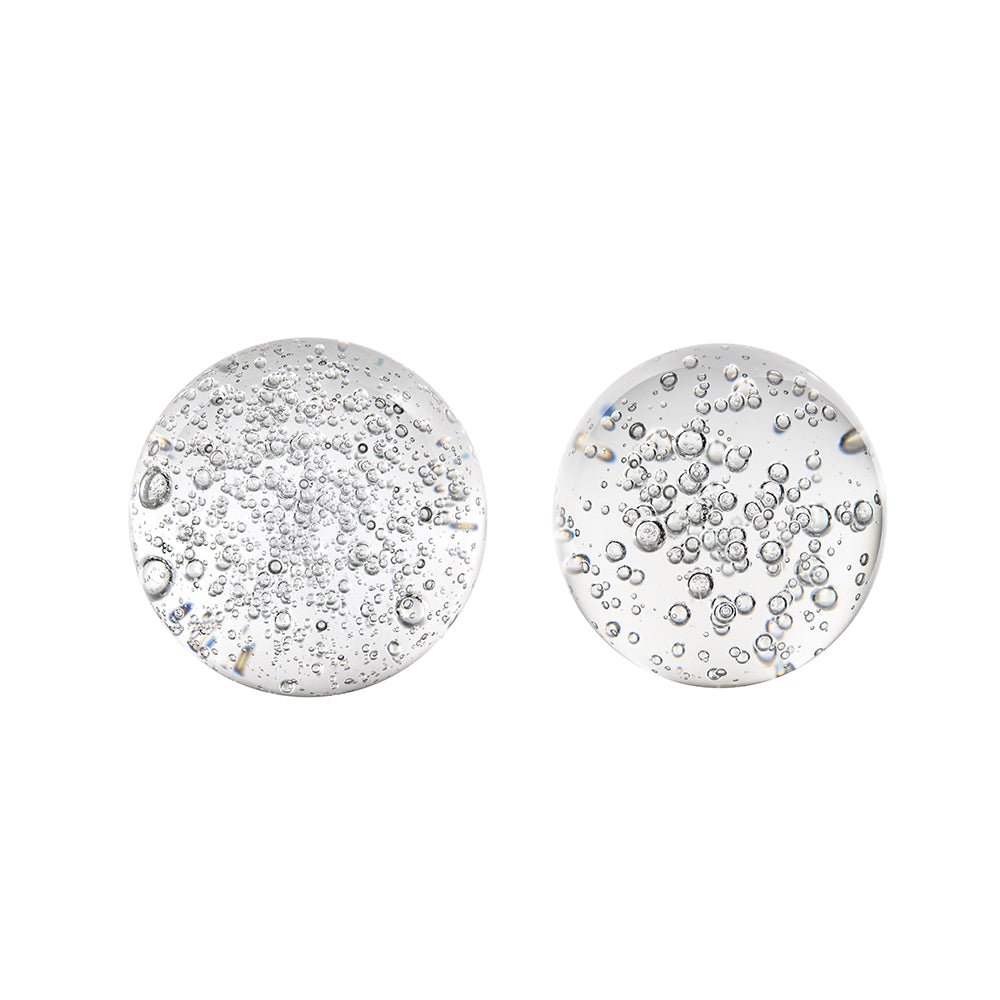 S/2 D4x4" Bubble Spheres Table Decors| Roots Furniture