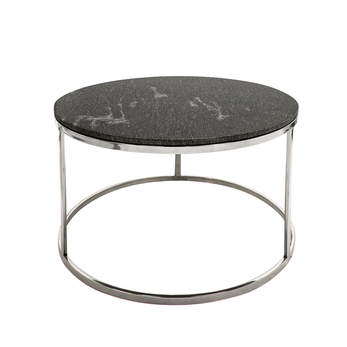 S/2 METAL/MARBLE COFFEE TABLE, SILVER Coffee Tables| Sagebrook Home