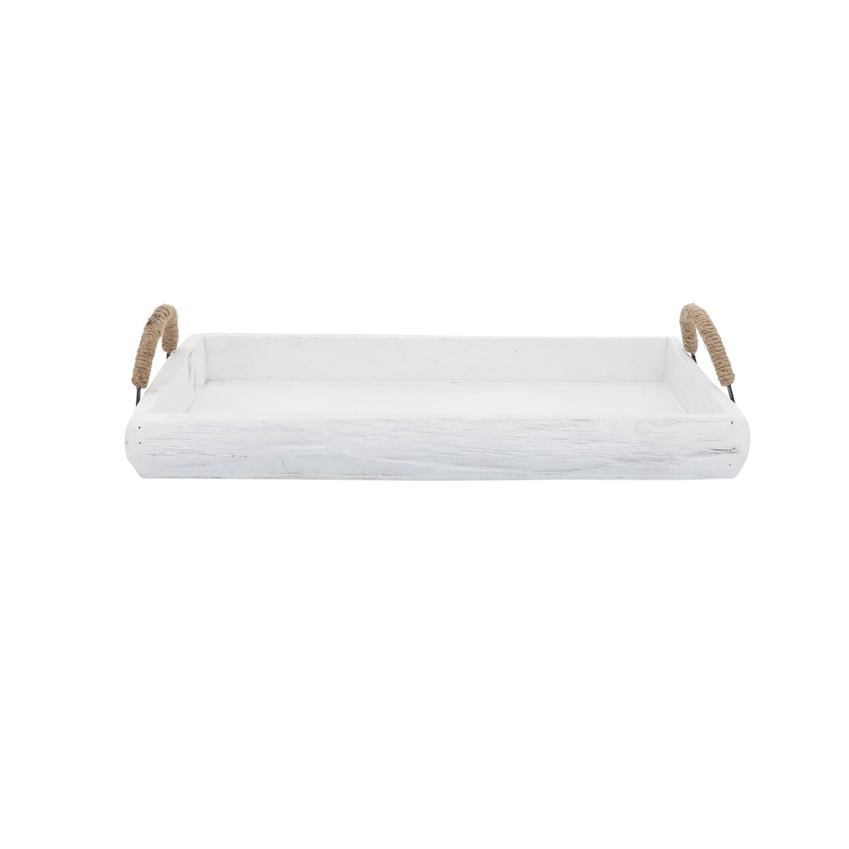 S/2 Wood Trays, White Wash Tray| Sagebrook Home