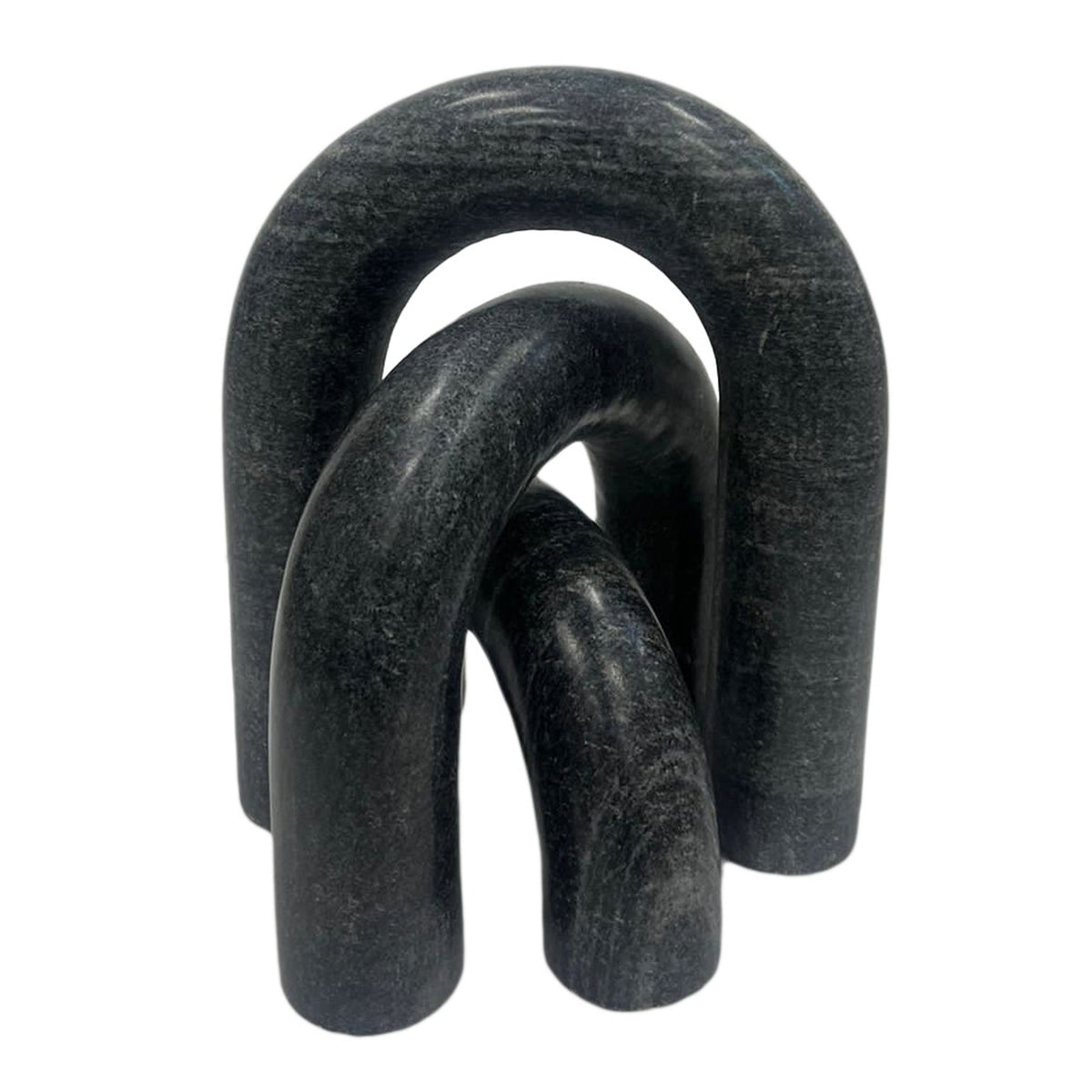 S/3 10" Walton Black Marble Arches Table Decors| Sagebrook Home