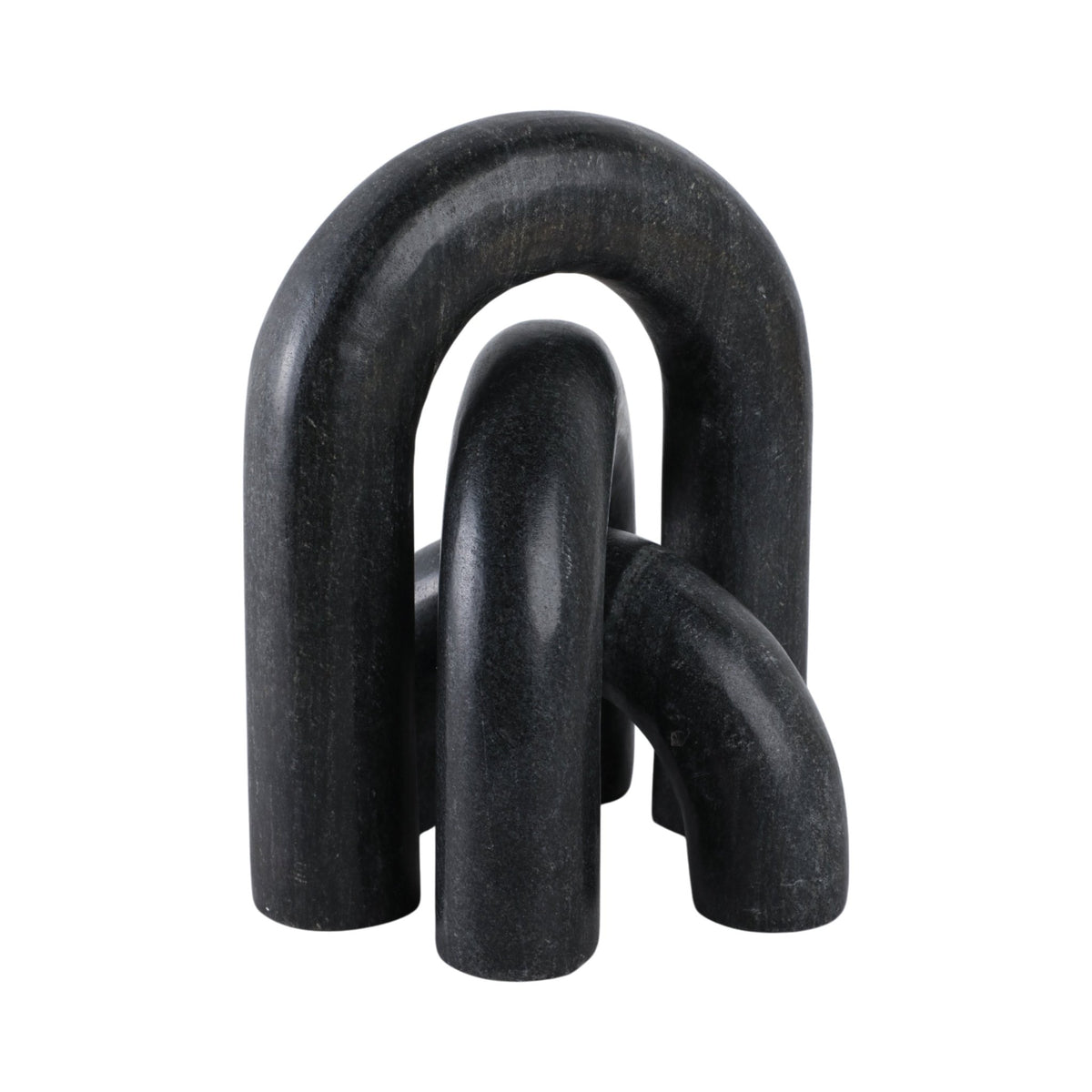 S/3 10" Walton Black Marble Arches Table Decors| Sagebrook Home