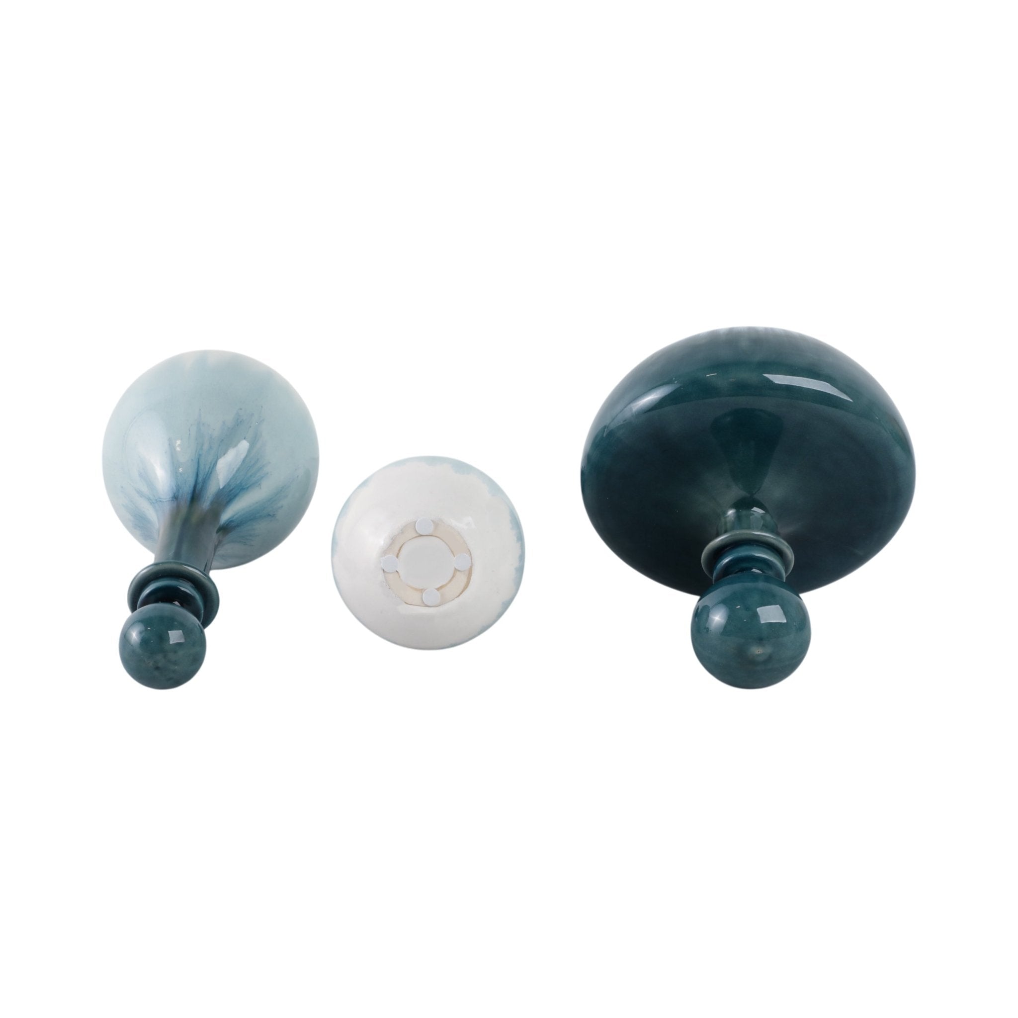 S/3 10/12/14" Astoria Ceramic Bottles Vases and Jars| Sagebrook Home