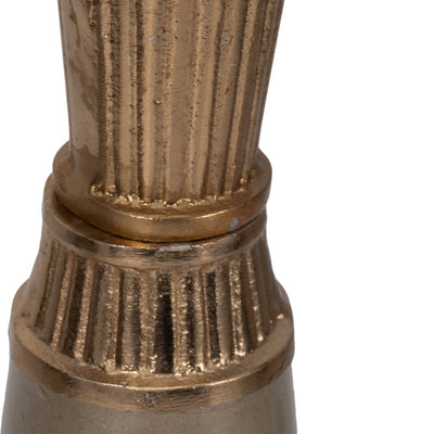 S/3 13/16/20" Tanet Metallic Glass Bottles - Al Rugaib Furniture