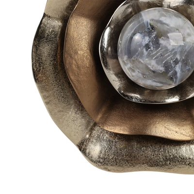 S/3 16/14/11" Keynes Aluminum Wall Flowers - Al Rugaib Furniture