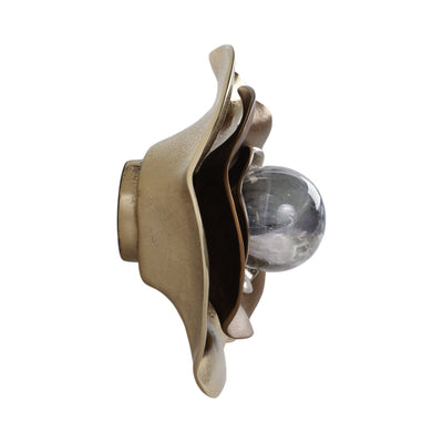 S/3 16/14/11" Keynes Aluminum Wall Flowers - Al Rugaib Furniture