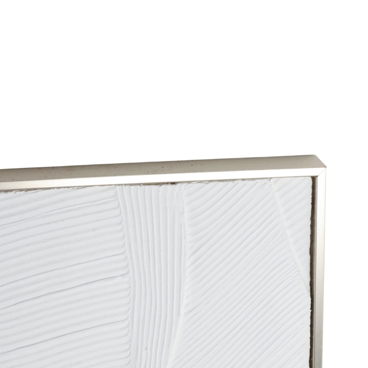 S/3 16X48 BRADENTON WHITE LEAVES WALL DECOR Wall Art| Sagebrook Home