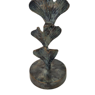 S/3 17/20/23" Yarrow Candleholders, Gray - Al Rugaib Furniture