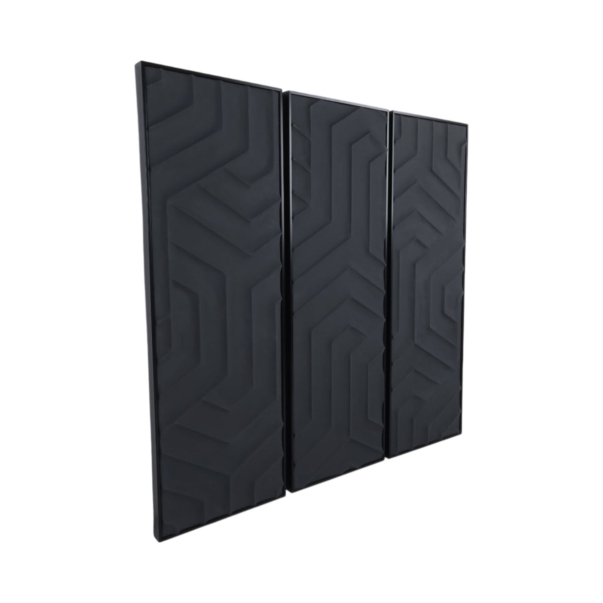 S/3 20X59 ENDICOTT DIMENSIONAL PLASTER WALL ART Wall Art| Sagebrook Home