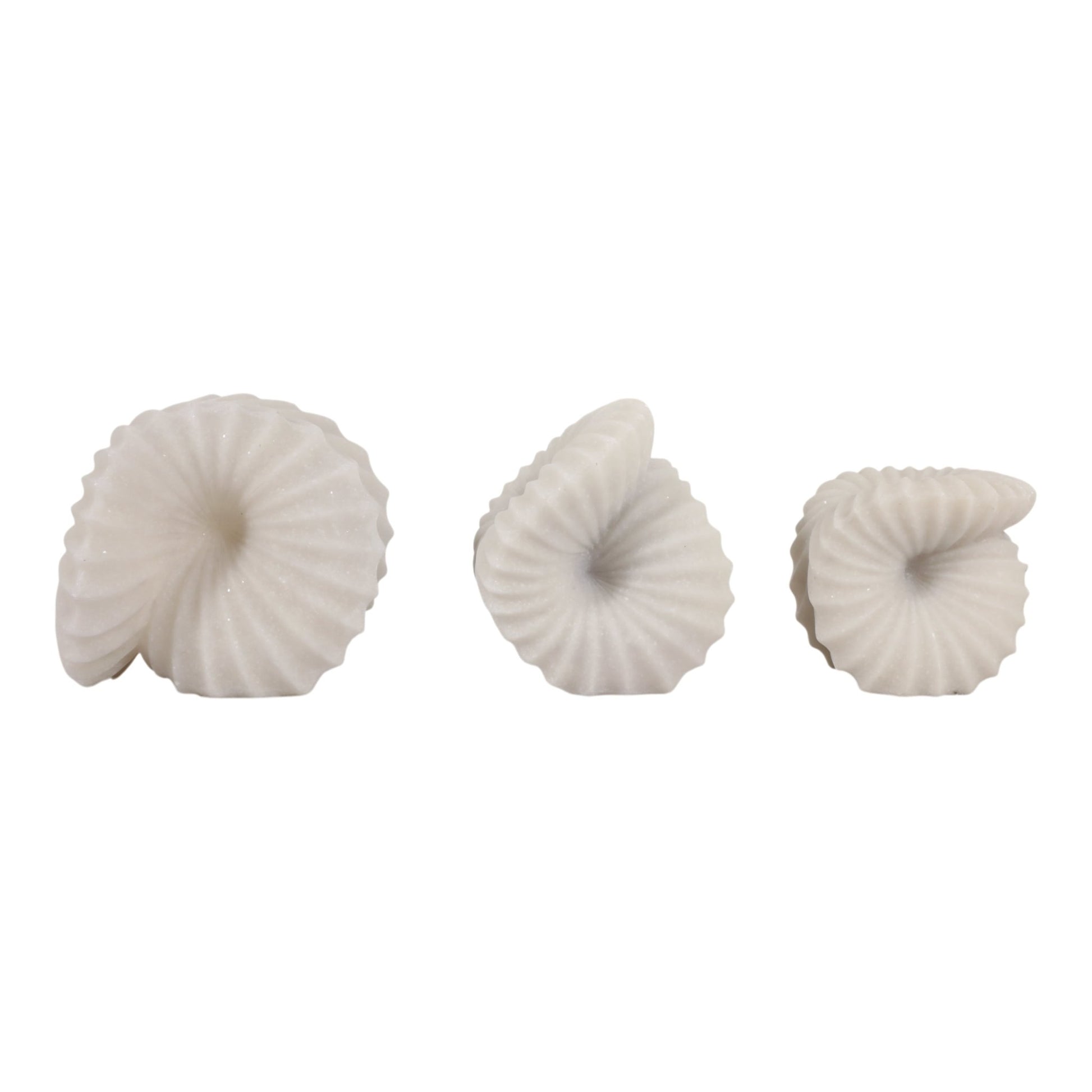 S/3 4/5/6" BALDWIN QUARTZ RESIN SPHERES Table Decors| Sagebrook Home