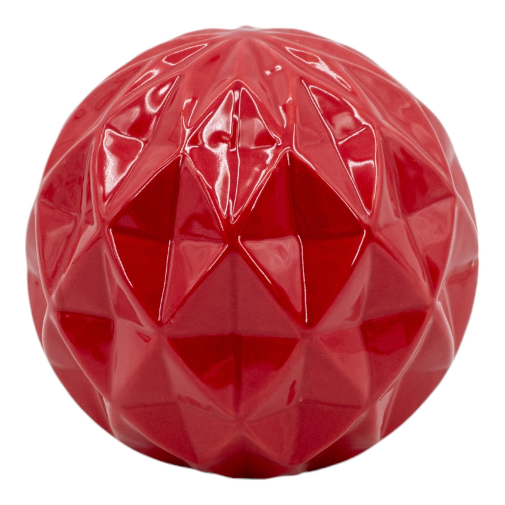 S/3 4/5/6" Varena Red Deco Balls Table Decors| Sagebrook Home