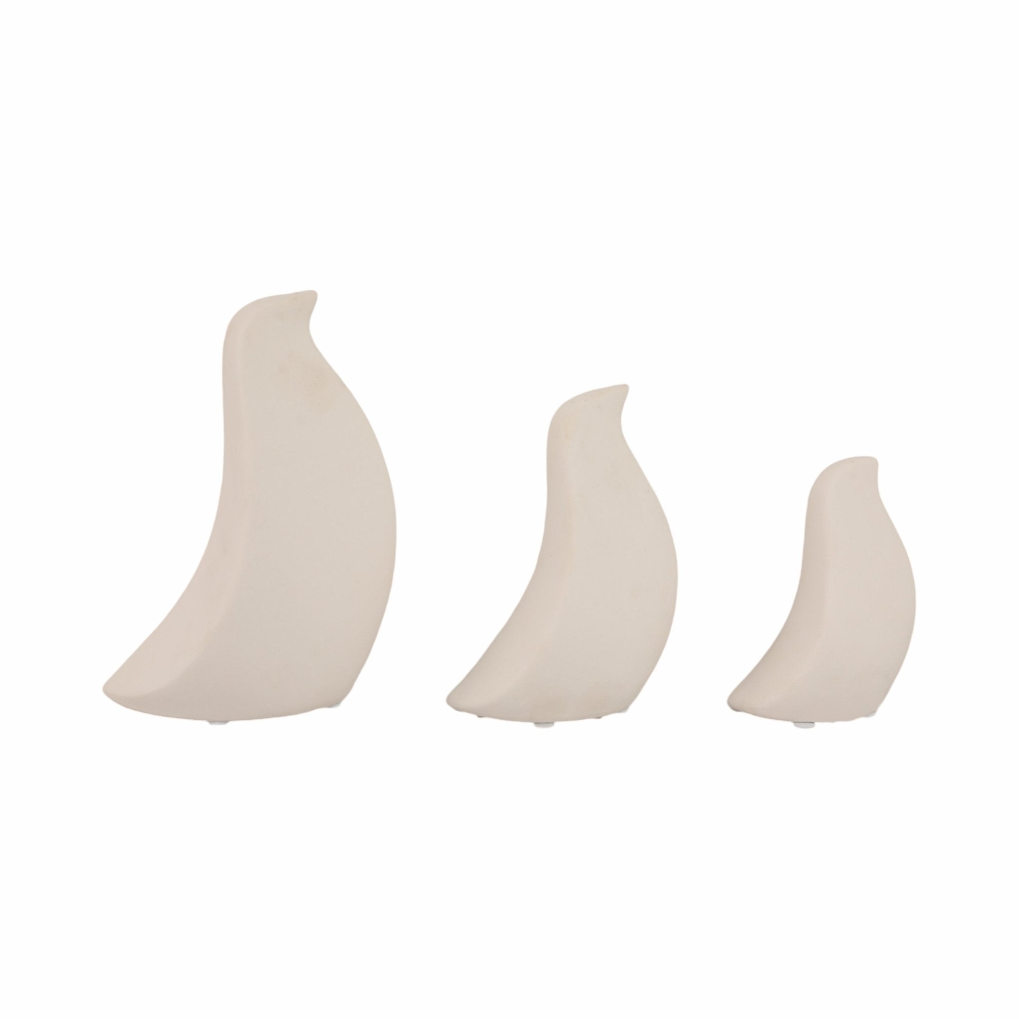 S/3 5/7/8" CORVALLIS BIRD STATUARY Table Decors| Sagebrook Home