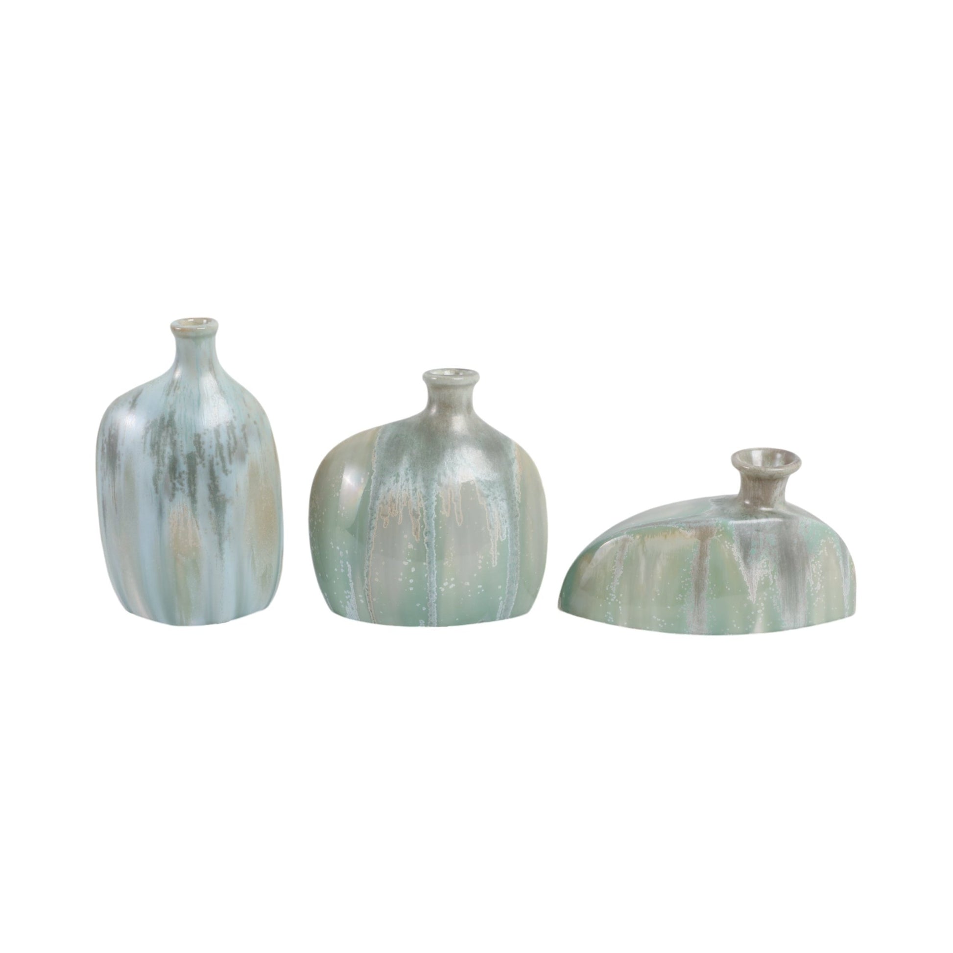 S/3 5/8/9" Tigard/Hermiston Ceramic Vases Vases and Jars| Sagebrook Home