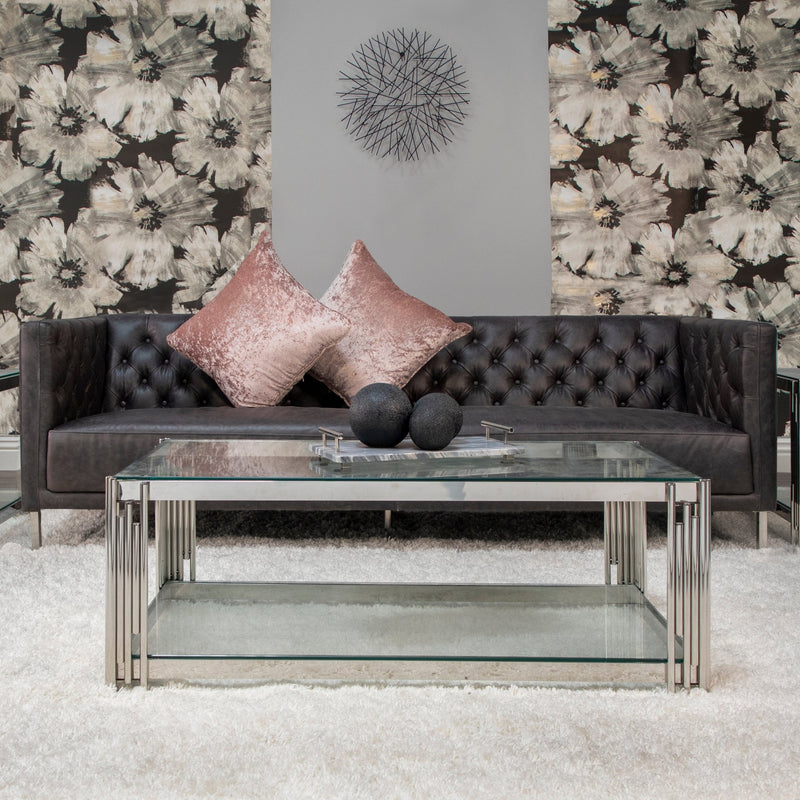 S/3 6/5/4" BEADED ORBS, BLACK - Al Rugaib Furniture