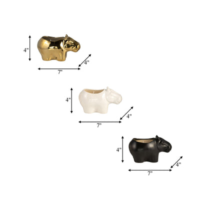 S/3, 7" 9 Oz Orange Goji Berry Hippo Candle, Multi - Al Rugaib Furniture