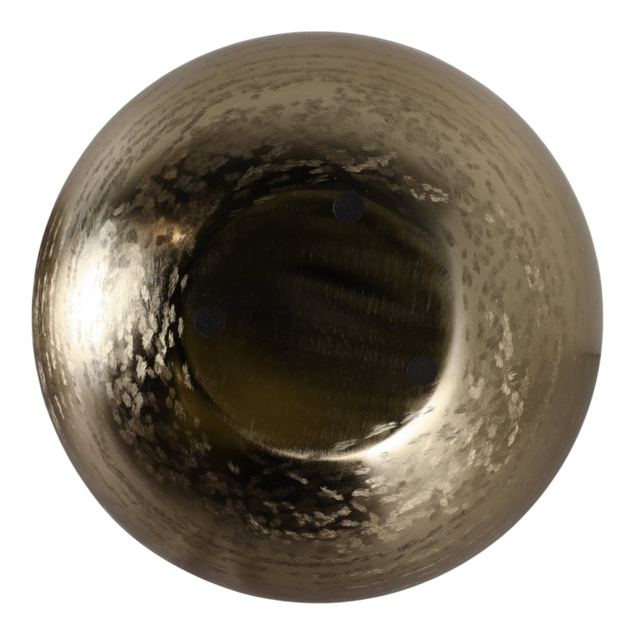 S/3 9/12/14" Hammered Metal Planters, Gold Planter| Sagebrook Home