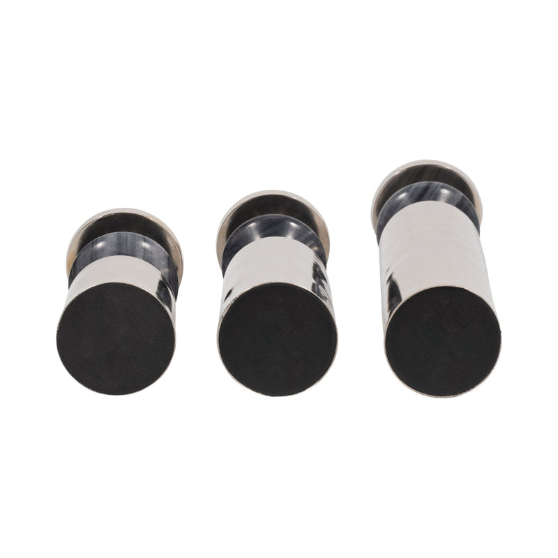 S/3 9/12/16" Leiden Candle holder - Al Rugaib Furniture